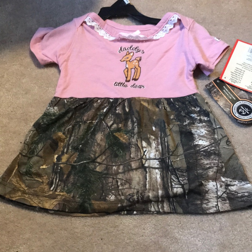 Deer & camo dress